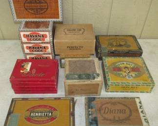 Old Cigar Boxes