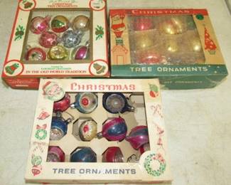 Vintage Christmas Ornaments 