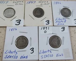 Liberty Seated Dimes
