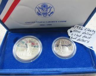 1986 Liberty Proof Coins Set