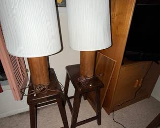 2 Moragas Style Table Lamps