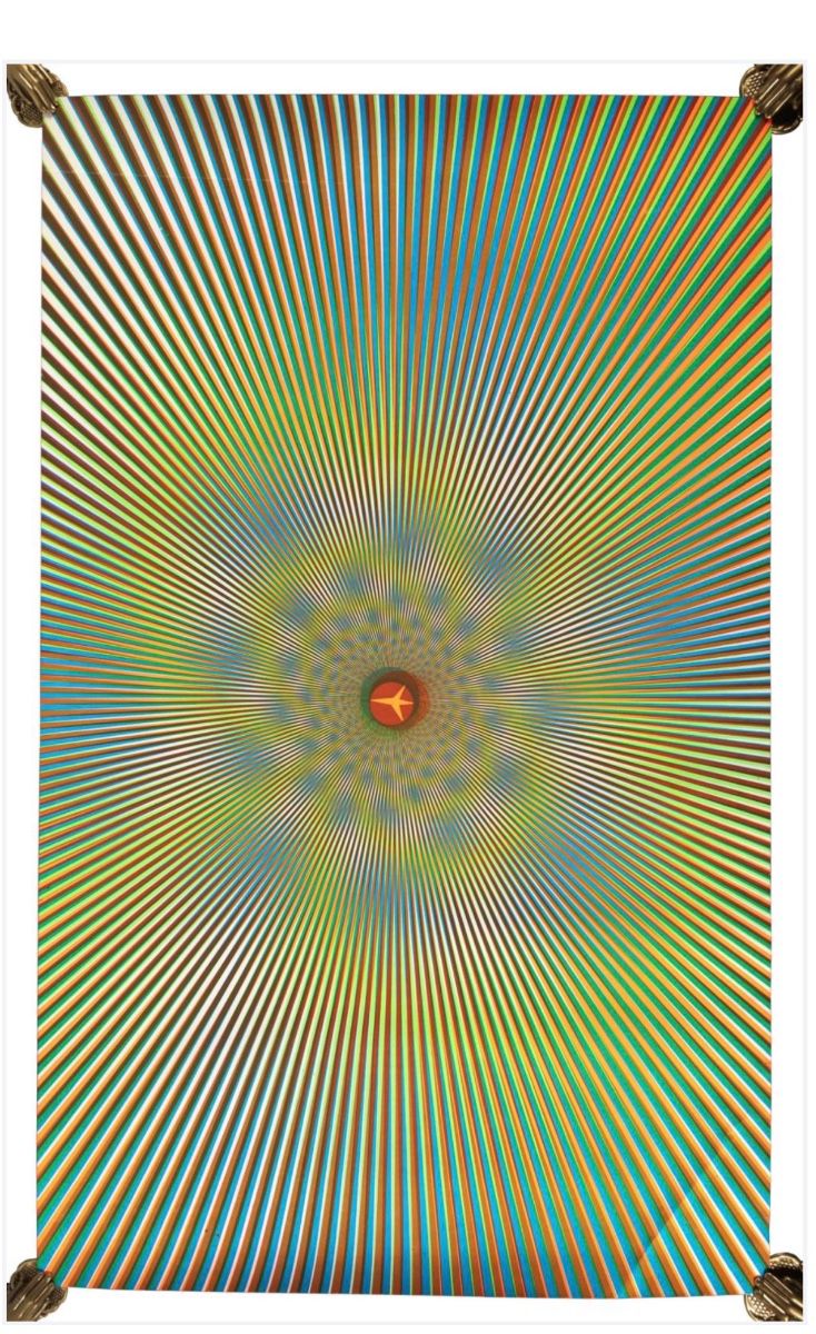 1960s psychedelic art poster