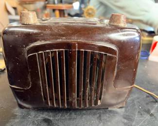 1930s Radio. It works.