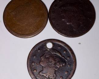 Collection of large cents