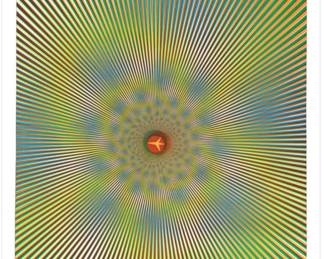 1960s psychedelic art poster