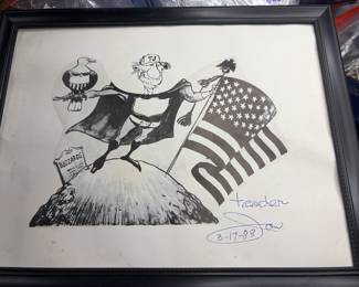 Trade John signed artwork