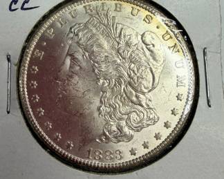 1883 Morgan Silver dollar