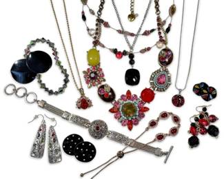 Vibrant Rhinestone Costume Jewelry
