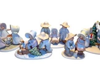 Homco Porcelain Children Figures