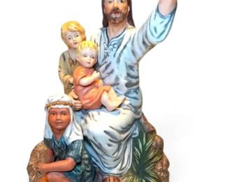 Homco Porcelain Jesus Christ Figure