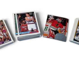Vintage Topps NFL, NBA, NHL Cards