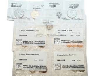 Sealed Packages Of Graded Coins