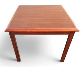 Square Wood Side Table