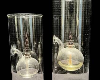 Wolfard Glassblowing Co. Oil Lamp