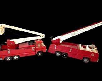 Vintage Tonka Structo Metal Fire Trucks