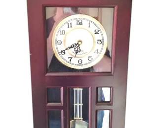 Westminster Chime Wood Wall Clock