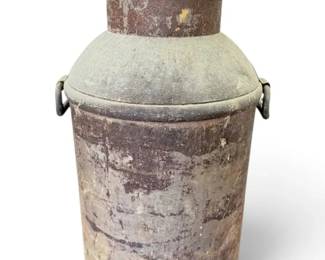 Antique Iron Milk Jug