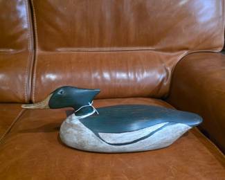 Wooden Merganser Decoy Jack Compton