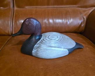Canvasback Wooden Decoy Jack Compton
