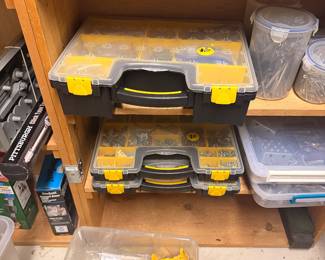nails with organizers
