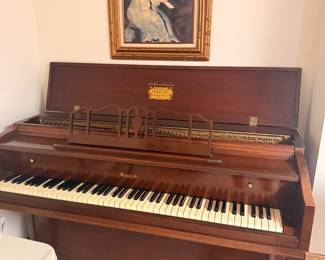 vintage PA stark upright piano
