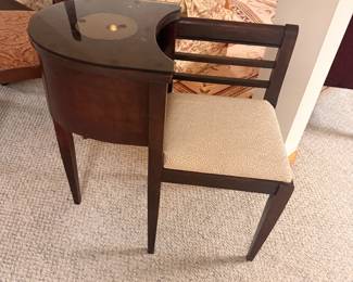 gossip bench, telephone table, telephone bench - antique/vintage
