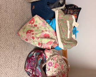 bags, duffels, vera Bradley