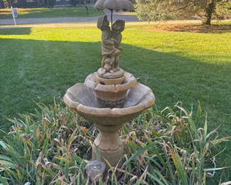 Cement Fountain 