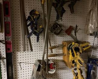 Clamps.