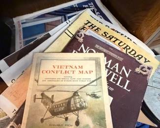 Saturday Evening Post magazines.