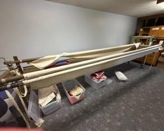 Professional Nolting Longarm quilting machine. 14ft bed. King size compatible.