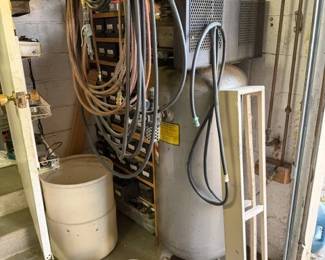 Large air compressor.