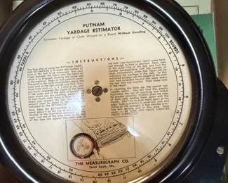 Material estimator.