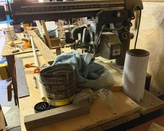 Radial arm saw.