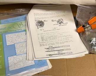 Box of Nolting parts/maintenance items for the Nolting.