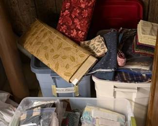 Material. Totes & bolts.