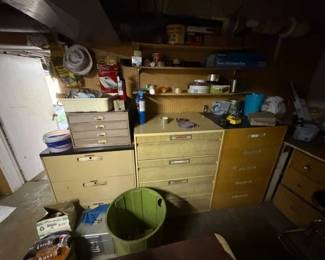 Great storage cabinets.