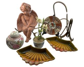 315 - Group Lot of Misc Decor (Description): Group Lot of Misc Decor