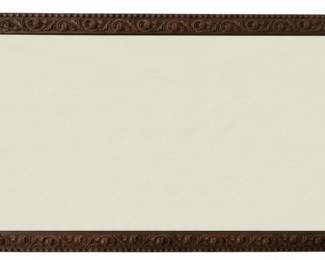 419 - Wood Framed Mirror - 23.5 x 37