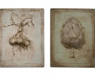 225 - 2 Wall Plaques - 8 x 6 each