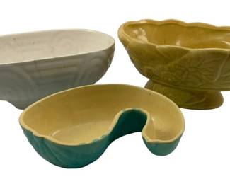 167 - Assorted Mid-Century Planters