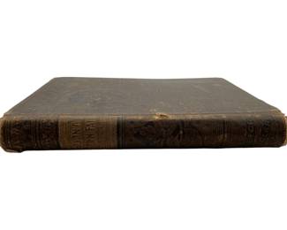 862 - All in a Garden Fair Antique Book (Description): All in a Garden Fair, an antique book with decorative embossed cover and spine. The volume features ornate Victorian-era binding typical of the period. The book shows age-appropriate wear consistent with its vintage.