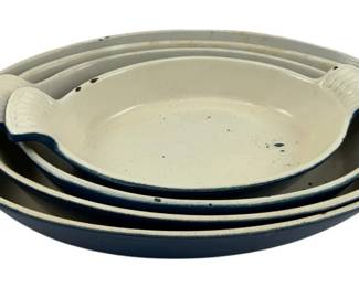 172 - Le Creuset 4pc Nesting Baking Set (Description): 2 x 9.5 x 15