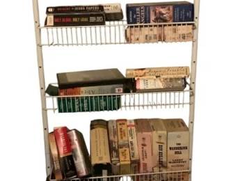 177 - Assorted Items w/ Over the Door Storage Rack