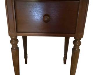 448 - Maho 1 Drawer Side Table - 27 x 17 x 14