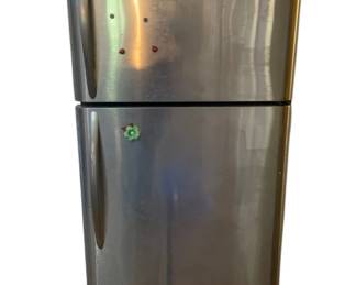 139 - Frigidaire Refrigerator / Freezer Combo - AS IS (Description): Used as is electric/electronic/mechanical item. No guarantee all components, untested. 69 x 31 x 34 - needs cleaned