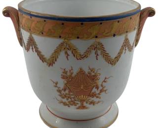 382 - Oriental Urn / Bowl - 6 x 5.5 x 7