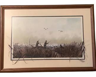 402 - Willow Blind by Brett Smith - 524/5000 (Description): Signed and Framed Print 21.5 x 31