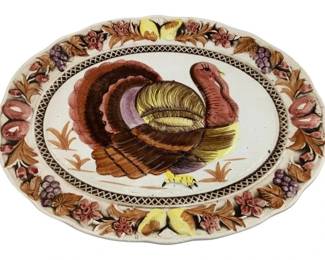 201 - Turkey Oval Platter - 19 x 15