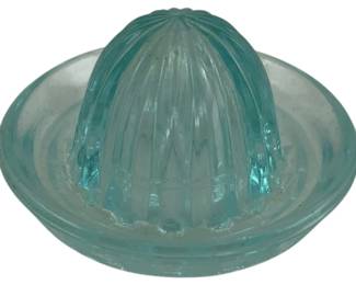 158 - Vintage Glass Citrus Juicer - 2 x 4